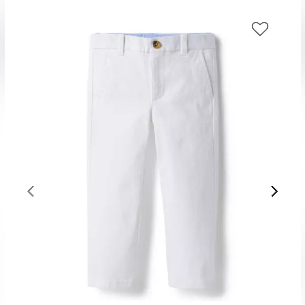 Janie & Jack Boys Stretch Twill Pant